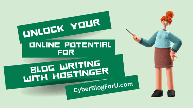 Unlock Your Online Potential with Hostinger