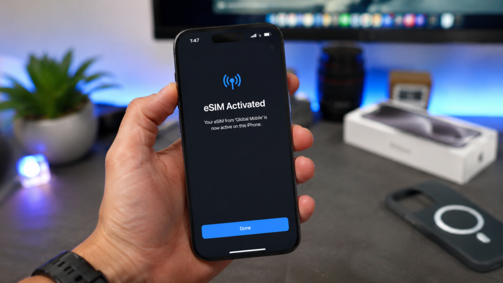 how to activate esim
